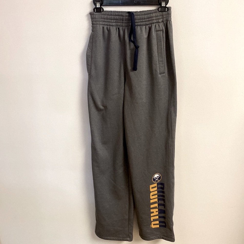 BUFFALO SABERS WOMENS FLEECE SWEATPANTS SMALL